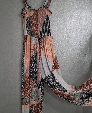 Bila:77  Multi Pattern Jumpsuit   Size S
